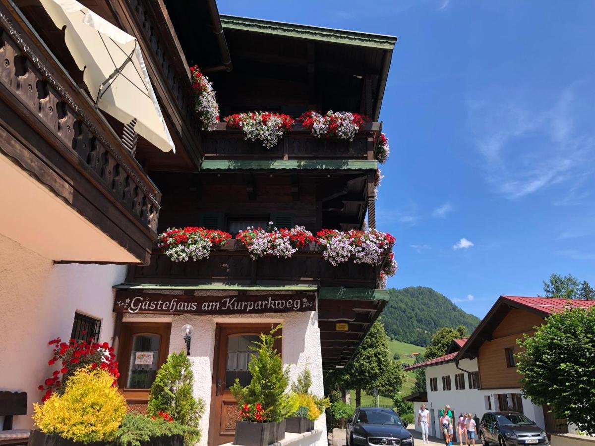Hotel Gästehaus am Kurparkweg Reit im Winkl Exterior foto